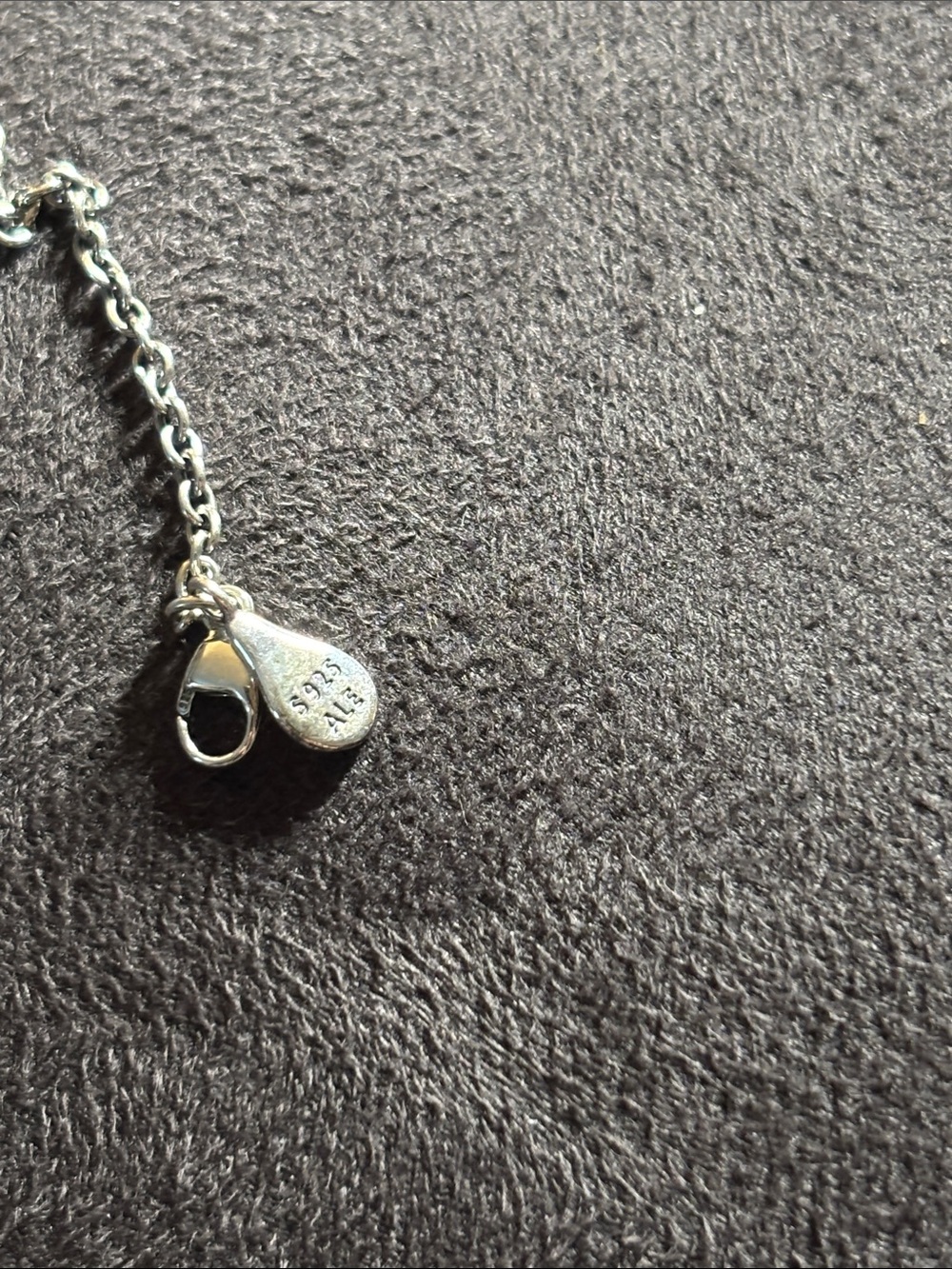 Silver (925) “Good Luck” bracelet. - Picture 3 of 5